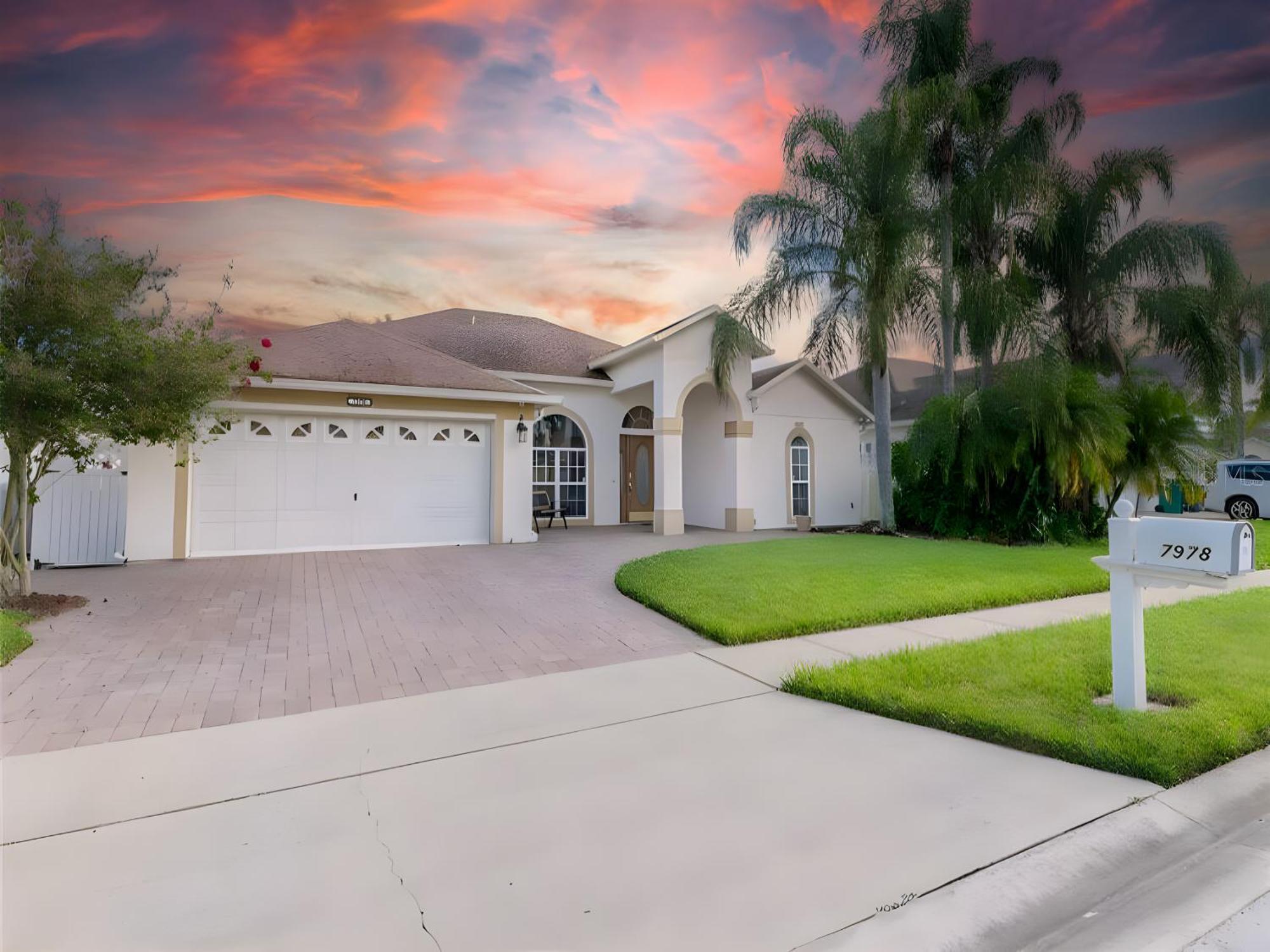 Stunning 5 Bedroom Pool Home Hot Tub 10 Mins To Disney Orlando Exterior photo